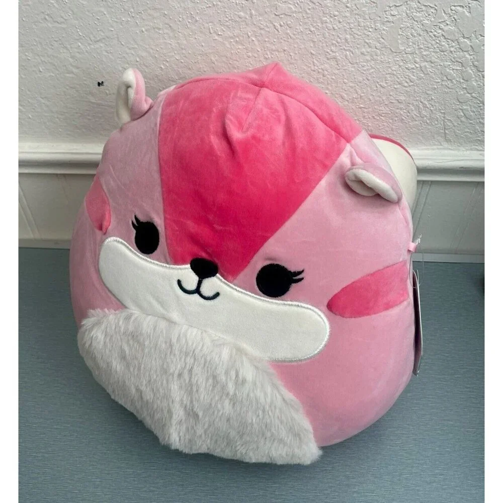 Squishmallows Collection Wildlife Dianalee the Squirrel 10” NWT